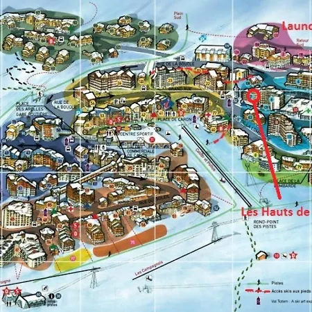 Hauts De La Vanoise - Location: Petit Confortable Pour 4 Personnes Avec Un Grand Balcon Mae-9039