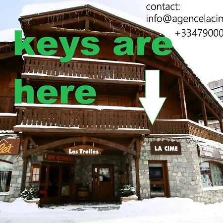Hauts De La Vanoise - Location: Petit Confortable Pour 4 Personnes Avec Un Grand Balcon Mae-9039 Apartment *
